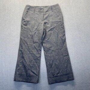Michael Kors Dress  Gray Cropped Pants RN 111818 CA 45885 Women's Size 5,Wool